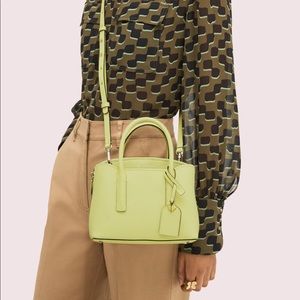 Kate Spade Margaux Mini Satchel lemon sorbet